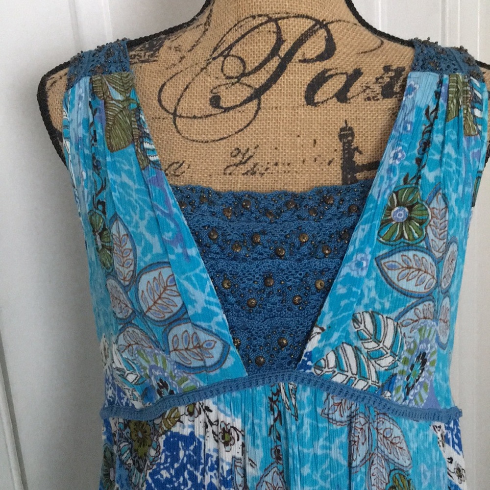 Forbidden Boho dress, beautiful gauze material!